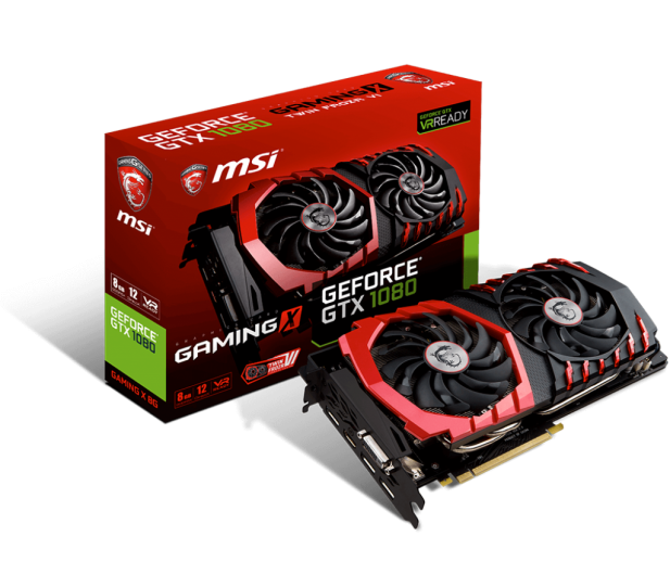 MSI GeForce GTX 1080 GAMING X 8GB GDDR5X - 309251 - zdjęcie